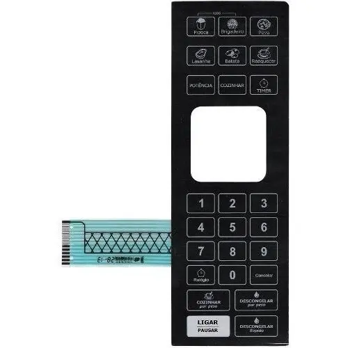 Membrana Para Microondas philco Pme25 Espelhada