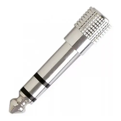 Adaptador Plug P10 P/ Jack P2 Stereo Unitario