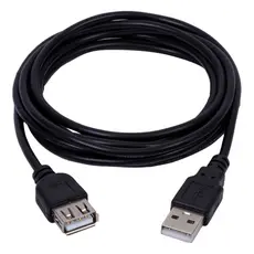 Cabo Usb 2.0 Extensão 2 Metros Extensor Macho Fêmea