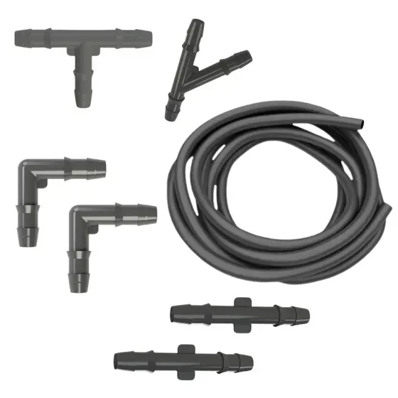 Kit Mangueira Brucutu Esguicho P/Brisa T Y I L Universal 6PÇS