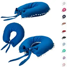 Almofada de Amamentação com Pompom e Zíper