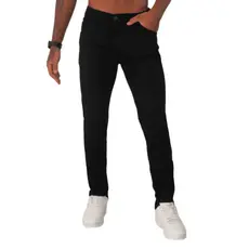 Calça Jeans Masculina Preta Slim Original Premium Elastano Original Ducam