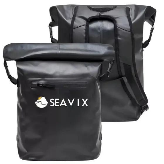Mochila Estanque Em Pvc Impermeável 49 Lts 55X45X20cm Para Camping Bagageiros Motos Trilhas Seavix