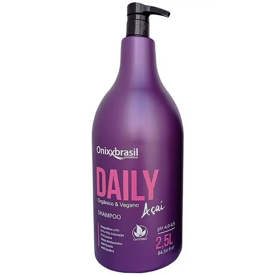 Shampoo Daily Açai 2,5L Orgânico e Vegano