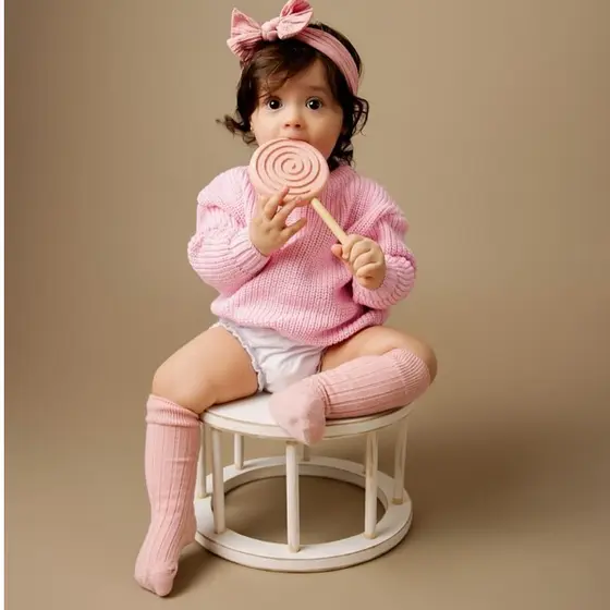 Suéter Bebê Tricô Quentinho Blusão Inverno Menino Menina