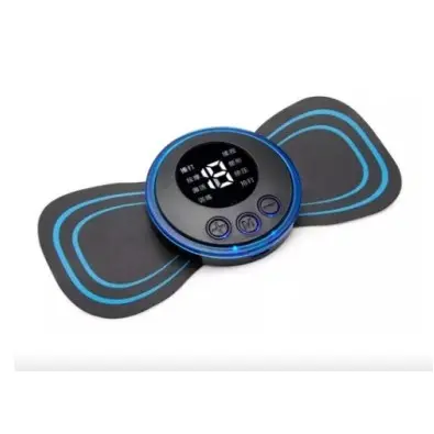 1153 Mini Massageador Elétrico Portátil Cervical EMS Alivia Dores Corpo Pescoço
