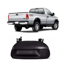 MACANETA EXTERNA TAMPA TRASEIRA CACAMBA F250 PRETA