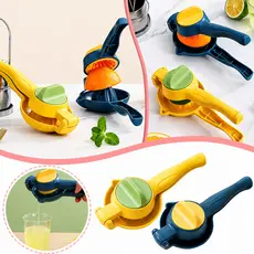 Espremedor Manual de Frutas Cítricas Reforçado – Limão, Laranja e Lima em Plástico de Grau Alimentício