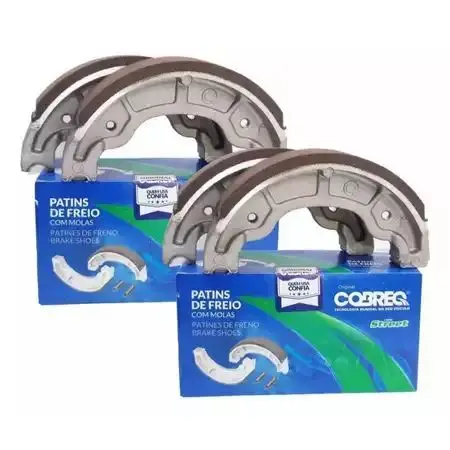 Par Lona Patim De Freio Traseiro E Dianteiro Titan 125 150 160 Cobreq Stander