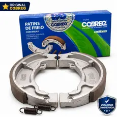 Lona Patim De Freio Sapata  Titan 160 150 125 Fan Dianteiro Traseiro -COBREQ