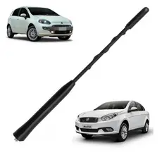 Haste Antena Teto Espiral M5 Novo Palio Grand Siena Punto