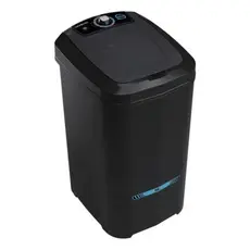 Tanquinho De Lavar Roupa 16kg Newmaq Semiautomático com 9 Programas de Lavagem Preto 220V
