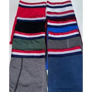 Kit 20 Cuecas Boxer Adulto Masculina Cueca Box Adulto Microfibra lisa
