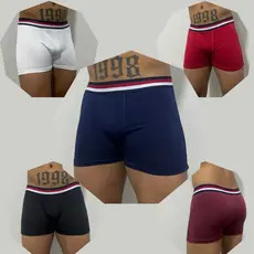 KIT 10 CUECAS BOXER ADULTO MASCULINA CUECA BOX ADULTO MICROFIBRA