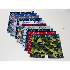 Kit Cuecas Masculinas Estampadas com Forro 100% Algodão