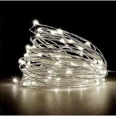 Cordão De Luz Fio Fada Lindo Iluminação Branco Frio ou Branco Quente 3 /5/ 10 metros - ENVIO IMEDIATO