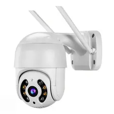 Câmera de Segurança Externa WiFi PTZ 360° Visão Noturna IP66