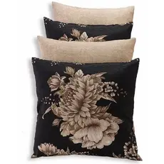 KIT com  2, 3, 4, 5 e 6 Capas Para Almofadas Decorativas Lisas e Estampadas Tecido Gorgorinho
