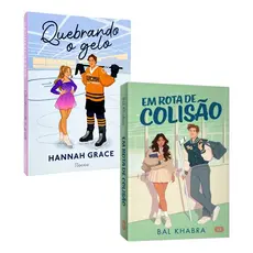 Quebrando O Gelo (hannah Grace)  + Em Rota De Colisão (bal Khabra)- Sucessos Do Tiktok -  - 2 Livros Físicos