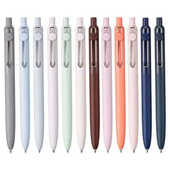 Caneta Retrátil Zento em Gel Preta 0.7 mm - Uniball