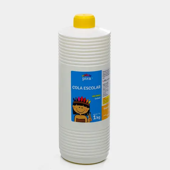 Cola Branca Líquida 1kg - Piratininga