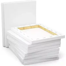 Kit Tela de Pintura 15 x 15 cm Algodão Alta Qualidade para Guache Óleo Acrílica Artesanato - Souza