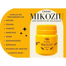 Pomada Micosan Original Mikoziu - Clareador de Manchas Facial 50g Cicatrizante melasma