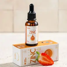 Family Care Liquid Zinco For Kids  Morango 30ml - True Source