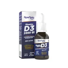 Vitamina D3 em Gotas 20ml - Apisnutri