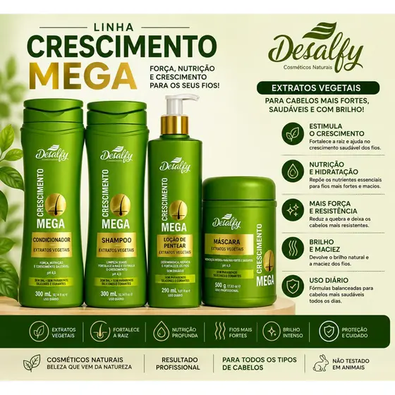 kit anti Queda desalfy hair