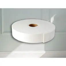 Fita EVA Autoadesiva Branco 5cm x 5 mm x 10 metros Ripado Decorativo