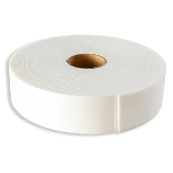 Fita de Eva Branca Autocolante 50mm X3 mm x 10metros