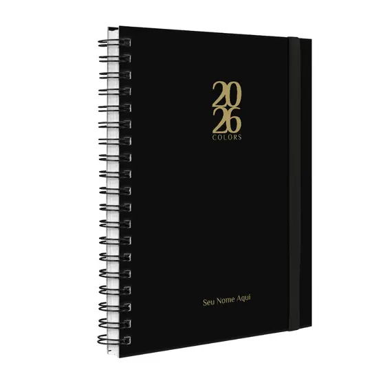 Agenda 2026 Planner Semanal Plus Personalizada Solid Colors