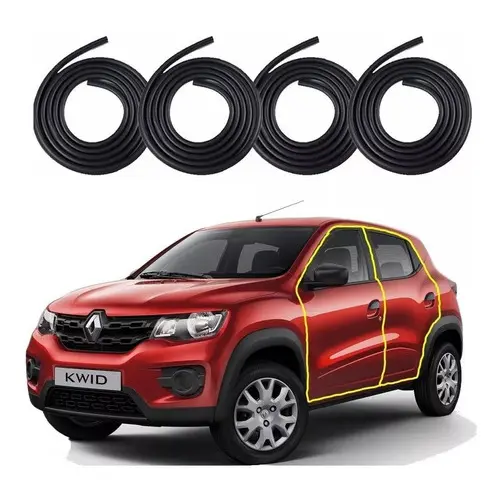 Borrachas De Vedação Renault Kwid 2018 2019 2020 4 Portas