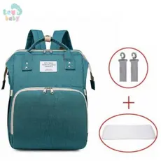 Bolsa Mochila Maternidade 3 em 1 com Berço Dobrável e Trocador