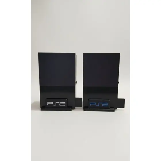 Suporte Vertical para PS2 Slim (PlayStation 2) - Estabilizador de Mesa - Alta Resistência