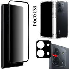 Película Para Xiaomi Poco C85 - Película da Câmera - Capinha Anti Impacto