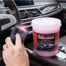 Silicone Gel Perfumado Profissional Automotivo Painel Plásticos Borrachas Hidratação Interna - 500g