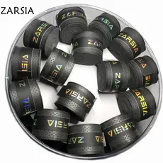 Kit 5 Overgrip Fita Super Grip Seca Raquete Beach Tennis Zarsia Preto