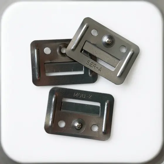 Presilha De Aluminio Para Painel Ripado Wpc Kit 100 Clipes