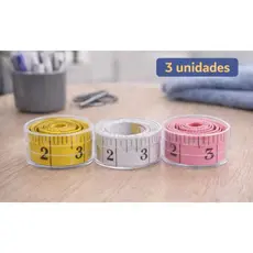 Kit Fita Métrica Flexível 150cm Para Costura, Academia e Medida Corporal, Dupla Face Centímetro Polegada