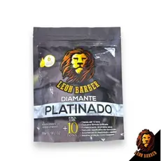 Pó Descolorante Platinado 10 Tons Leon Barber 300g
