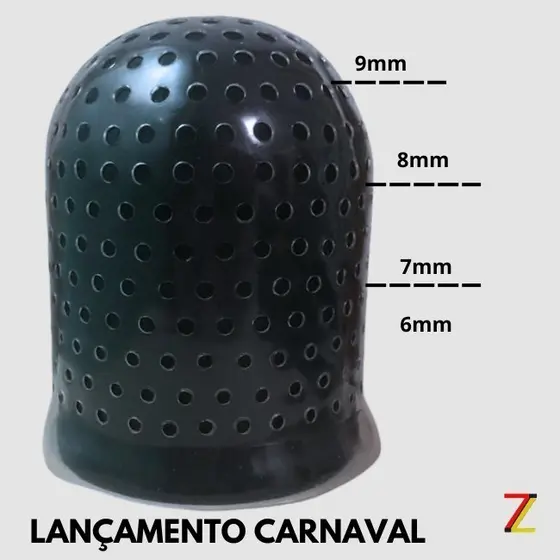 Touca De Cabelo Degrade Para Reflexos E Luzes Furação (9mm,8mm,7mm E 6mm )
