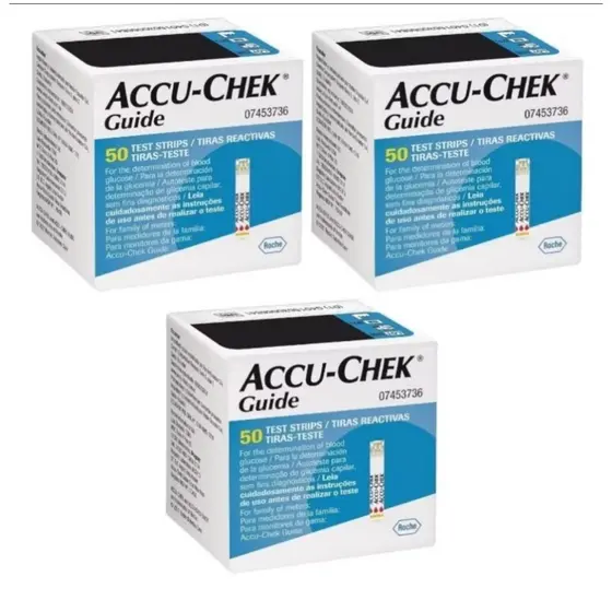 150 TIRAS ACCU CHEK GUIDE (3X50)