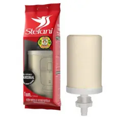Vela Tradicional Cerâmica Branca marca stefani