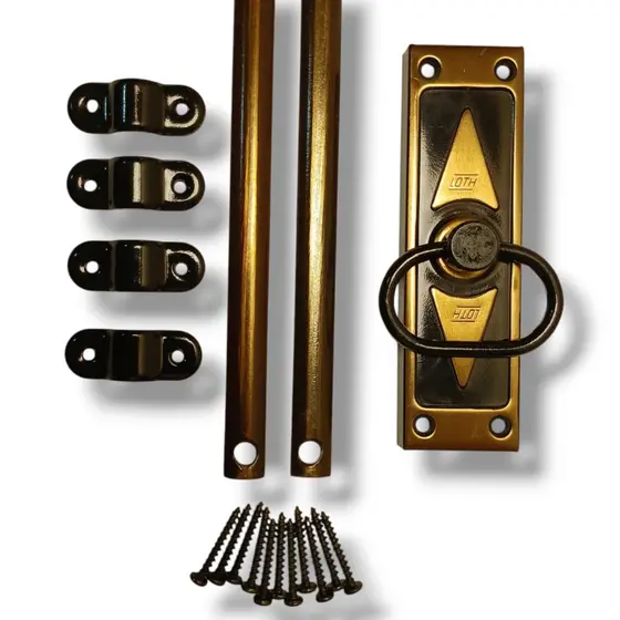 Kit Cremona FLO +2 Haste De 60cm Janela Porta Veneziana