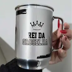 Caneca de Alumínio 600ml - personalizada