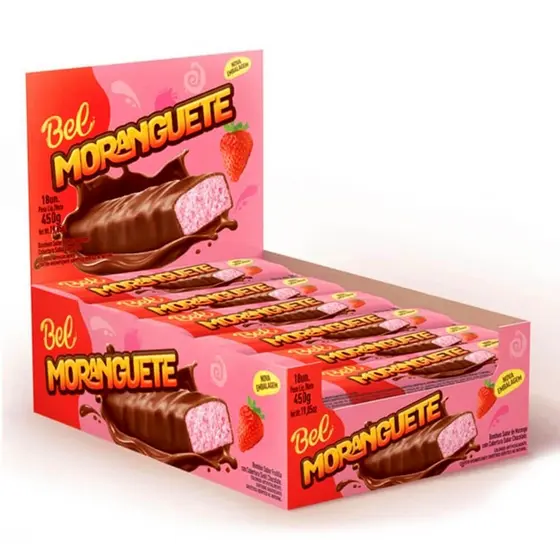 Chocolate moranguete 36 unidades - Promocao