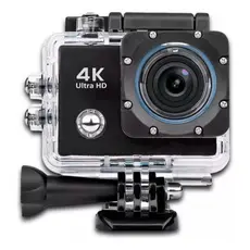 Câmera Filmadora De Esporte À Prova D'água Ultra Hd 4k Wi-fi