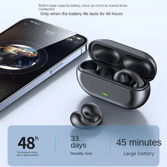 Fones De Ouvido Bluetooth 5.2 TWS Sem Fio 9D HiFi Estéreo Para Redução De Ruído Esportivos